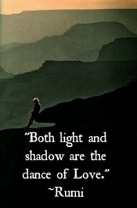 light and shadow rumi
